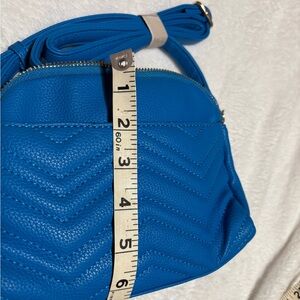 Brand New with tags - Isabel Blue Chevron Mini Bag